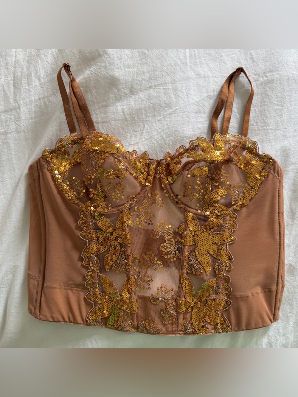 Victorias Sceret Corset Style Top